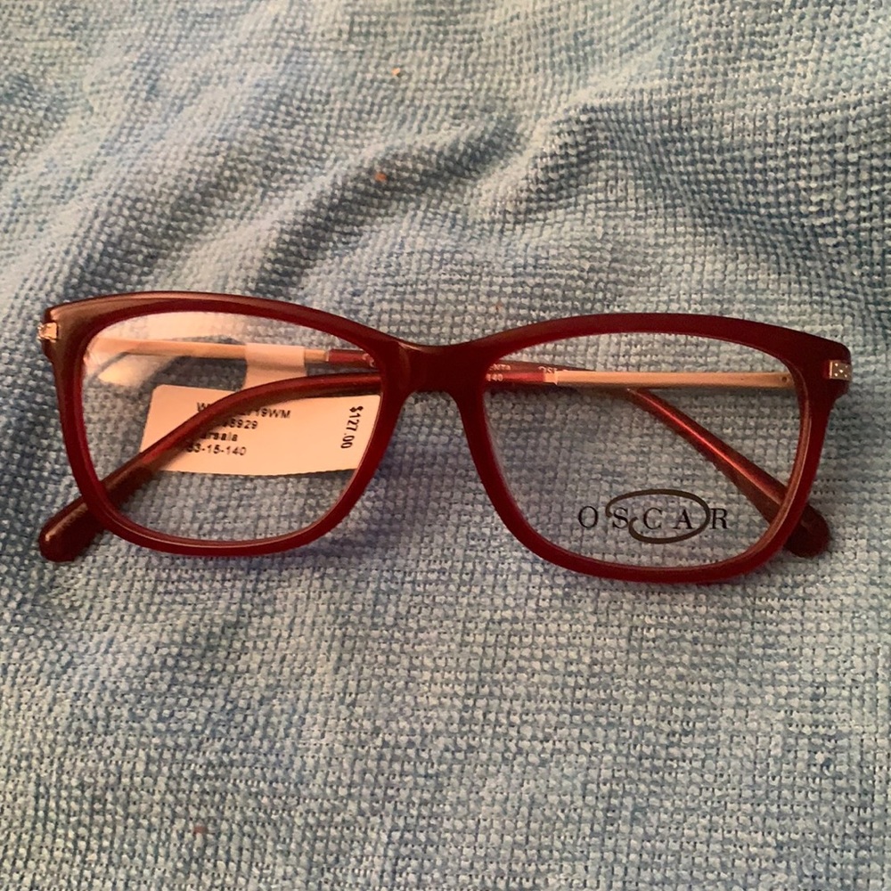 Oscar De La Renta Eyeglasses frames Marsala WF OSL719WM New